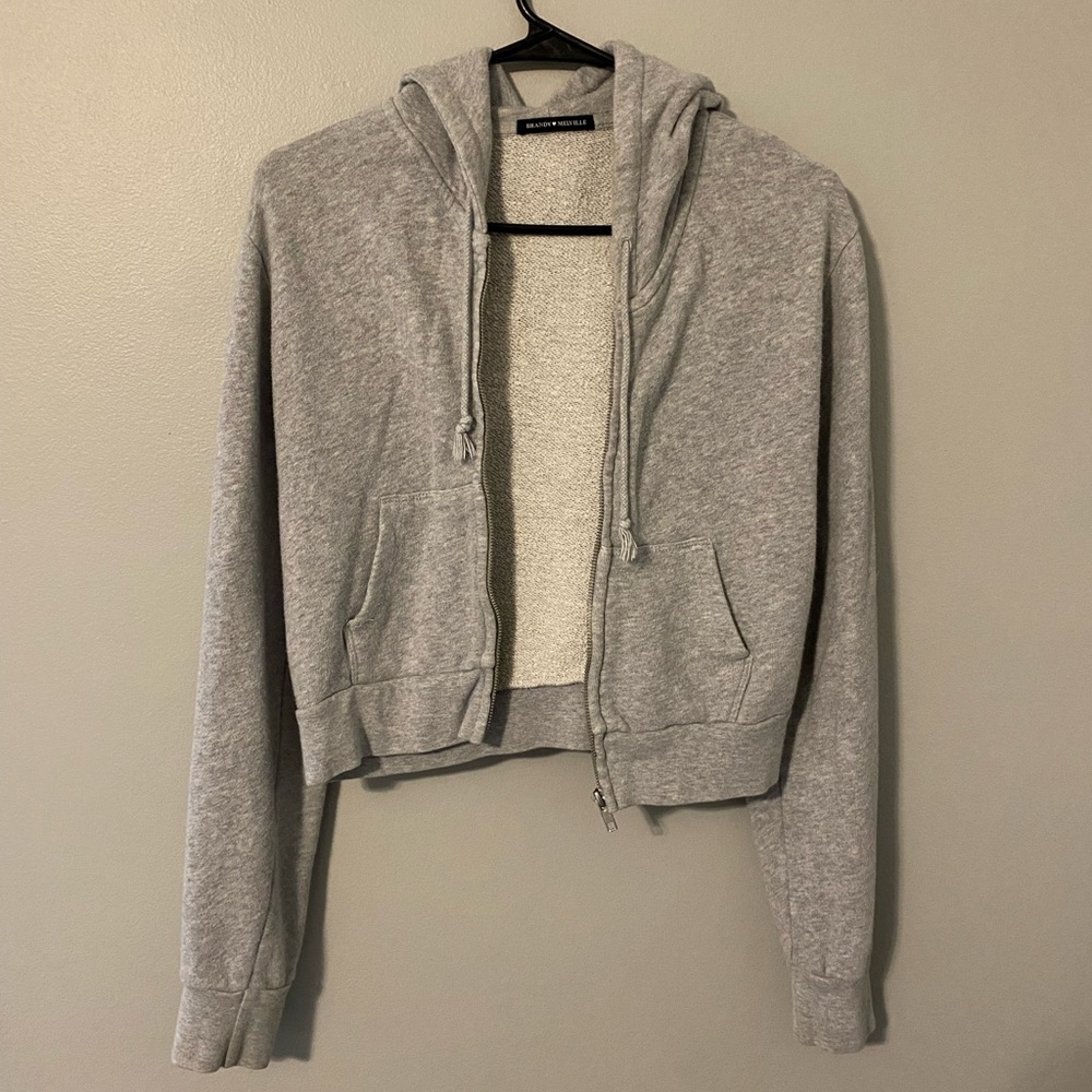 Brandy Melville crystal hoodie